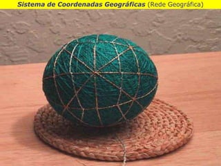Sistema de Coordenadas Geográficas (Rede Geográfica)
 