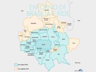 ENTORNO DE
BRASÍLIA E RIDE
 