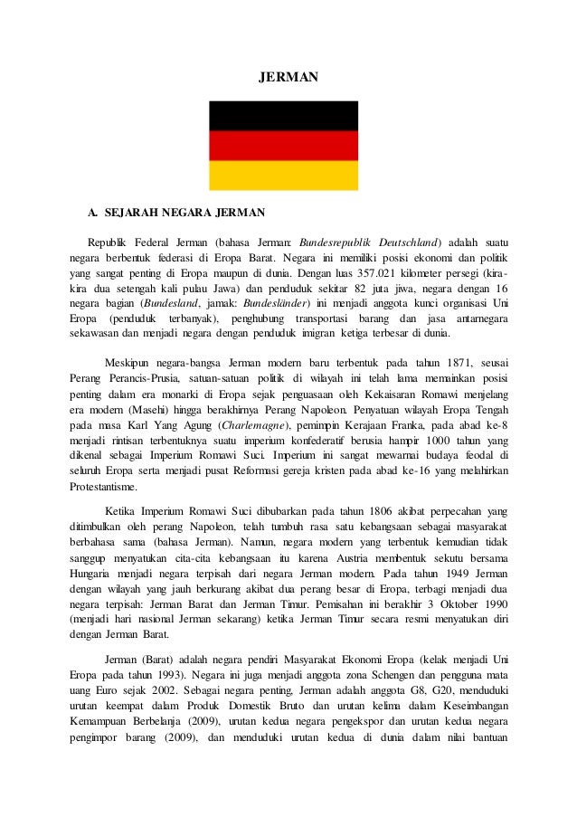 Geografi Benua Samudra Negara Jerman