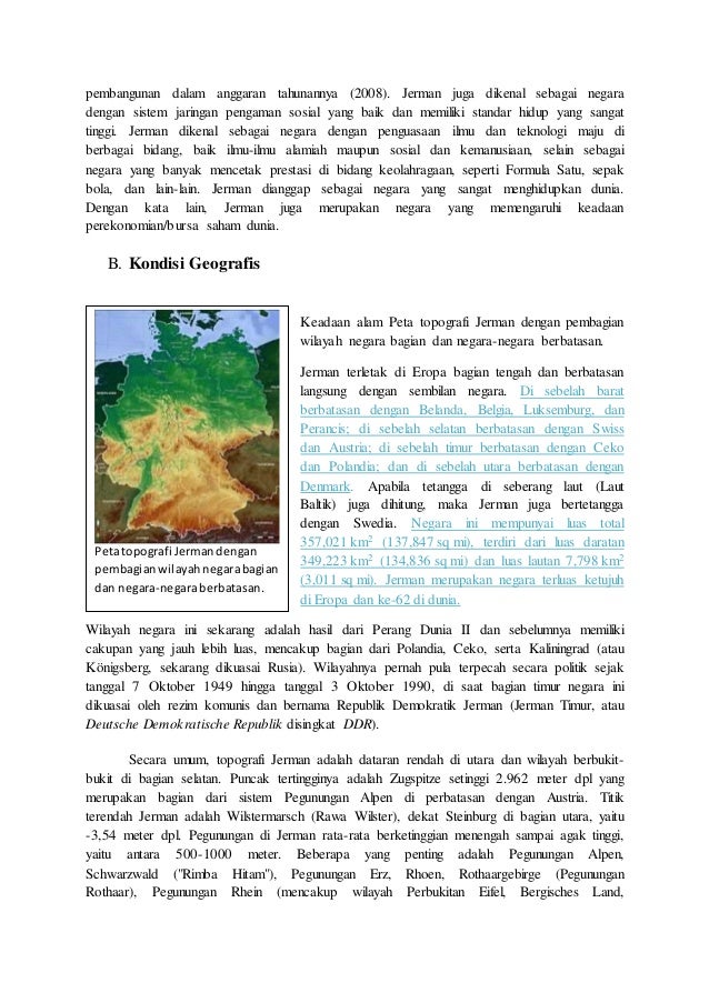 Geografi Benua Samudra Negara Jerman