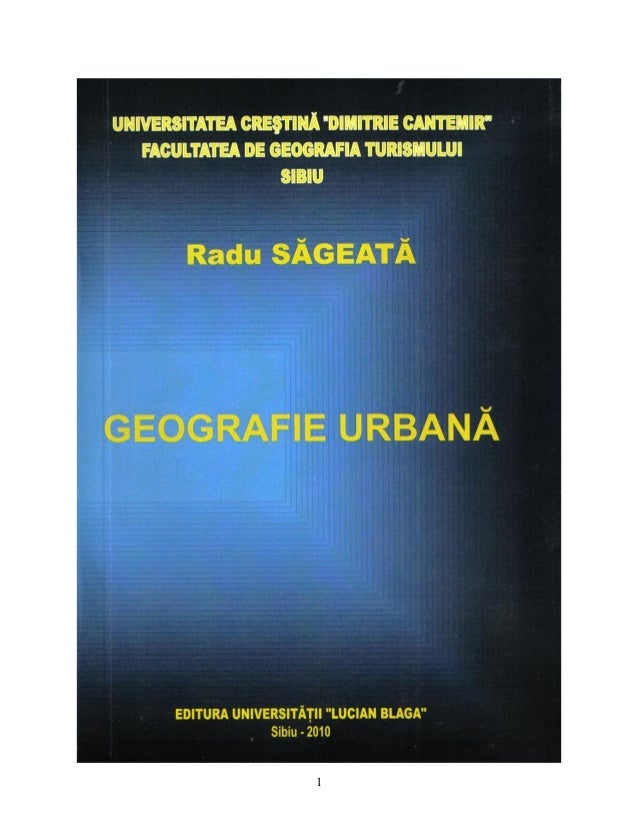 Geografie Urbana