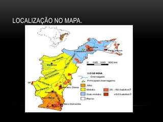 LOCALIZAÇÃO NO MAPA.
 