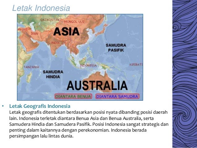 Letak Strategis Negara Indonesia