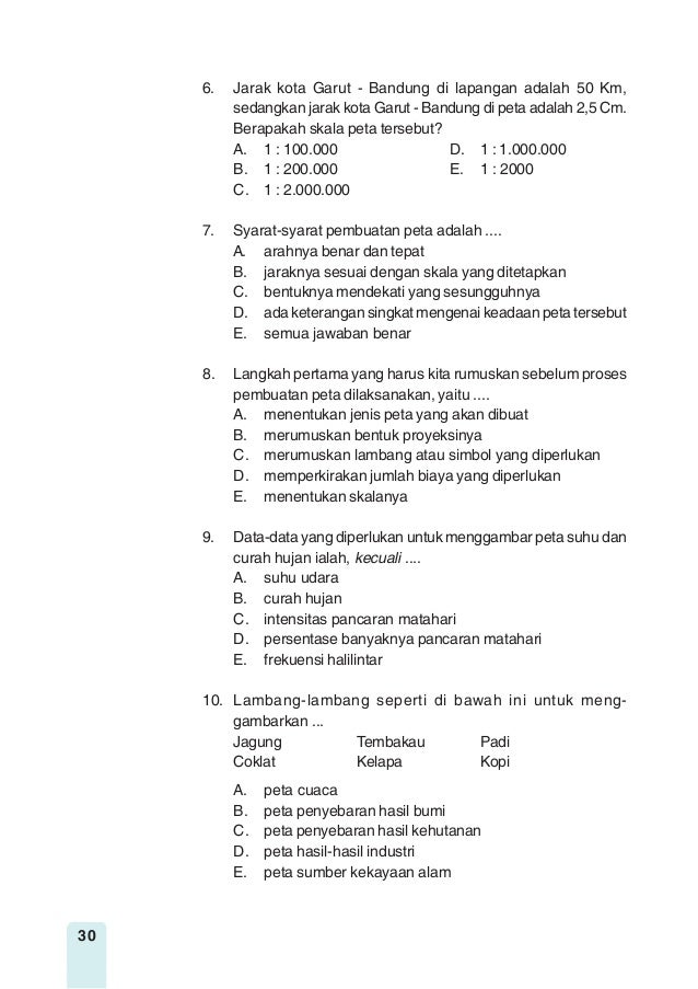 Soal geografi kelas 12 semester 1 kurikulum 2013