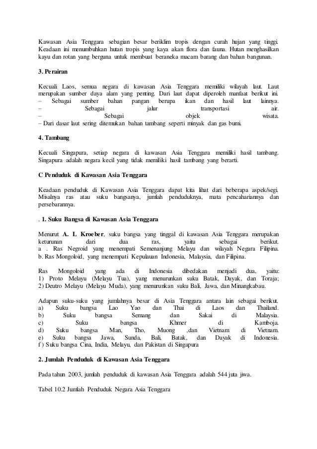 Geografis Dan Pendudukan Asia