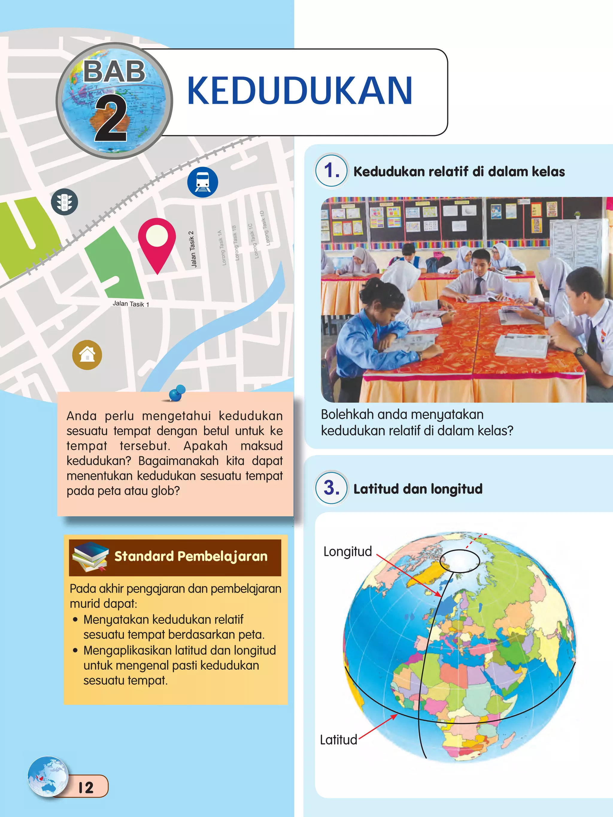 buku teks Geografi tingkatan 1 | PDF