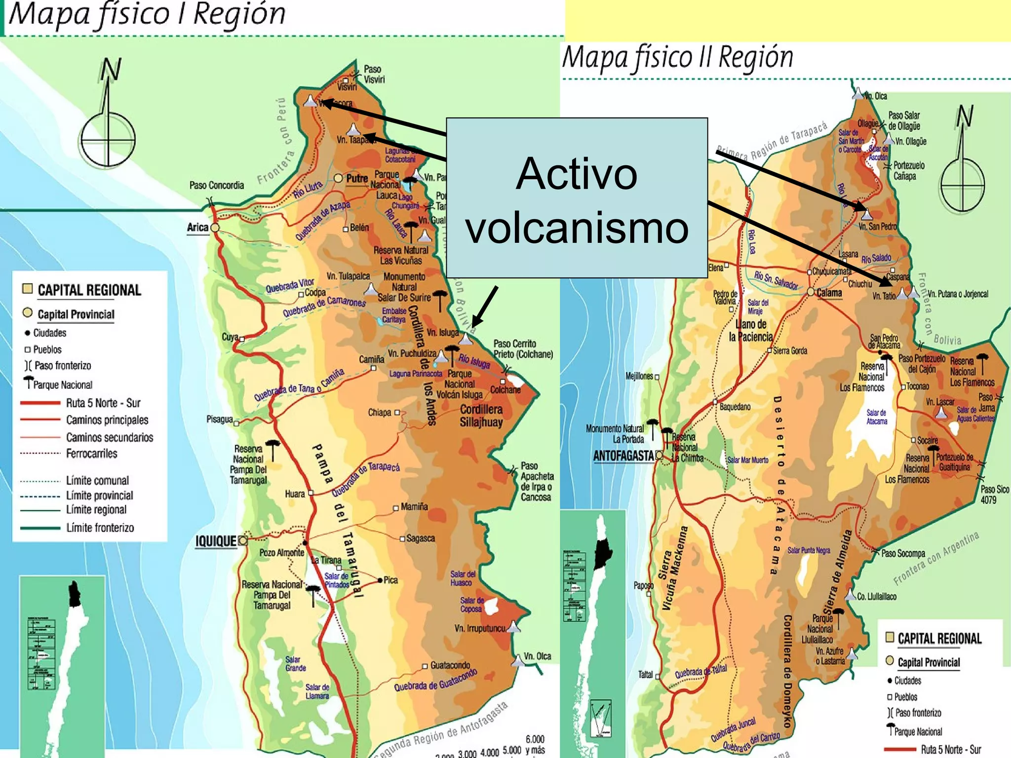 Activo volcanismo 