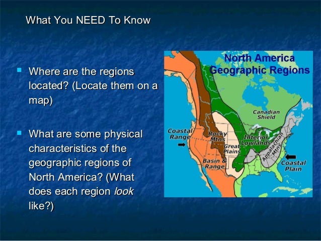 regions of north america