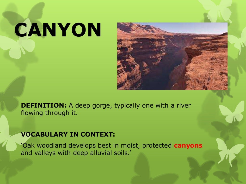 Geographical features