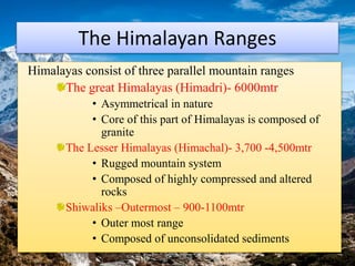 Geographical features of india | PPTX