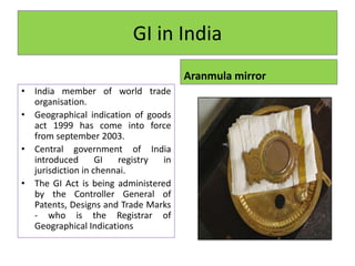 Geographical indication | PPTX