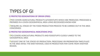 Pgi Process Comprehensive Overview of Geographical Indications: Definitions ...