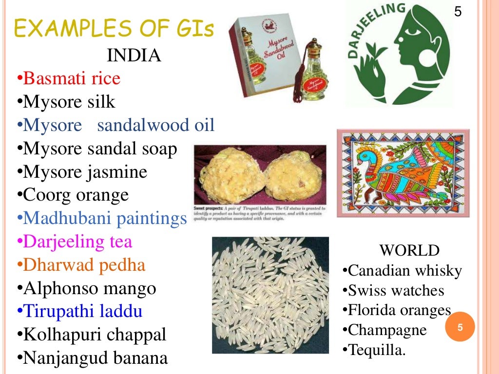 Geographical indication