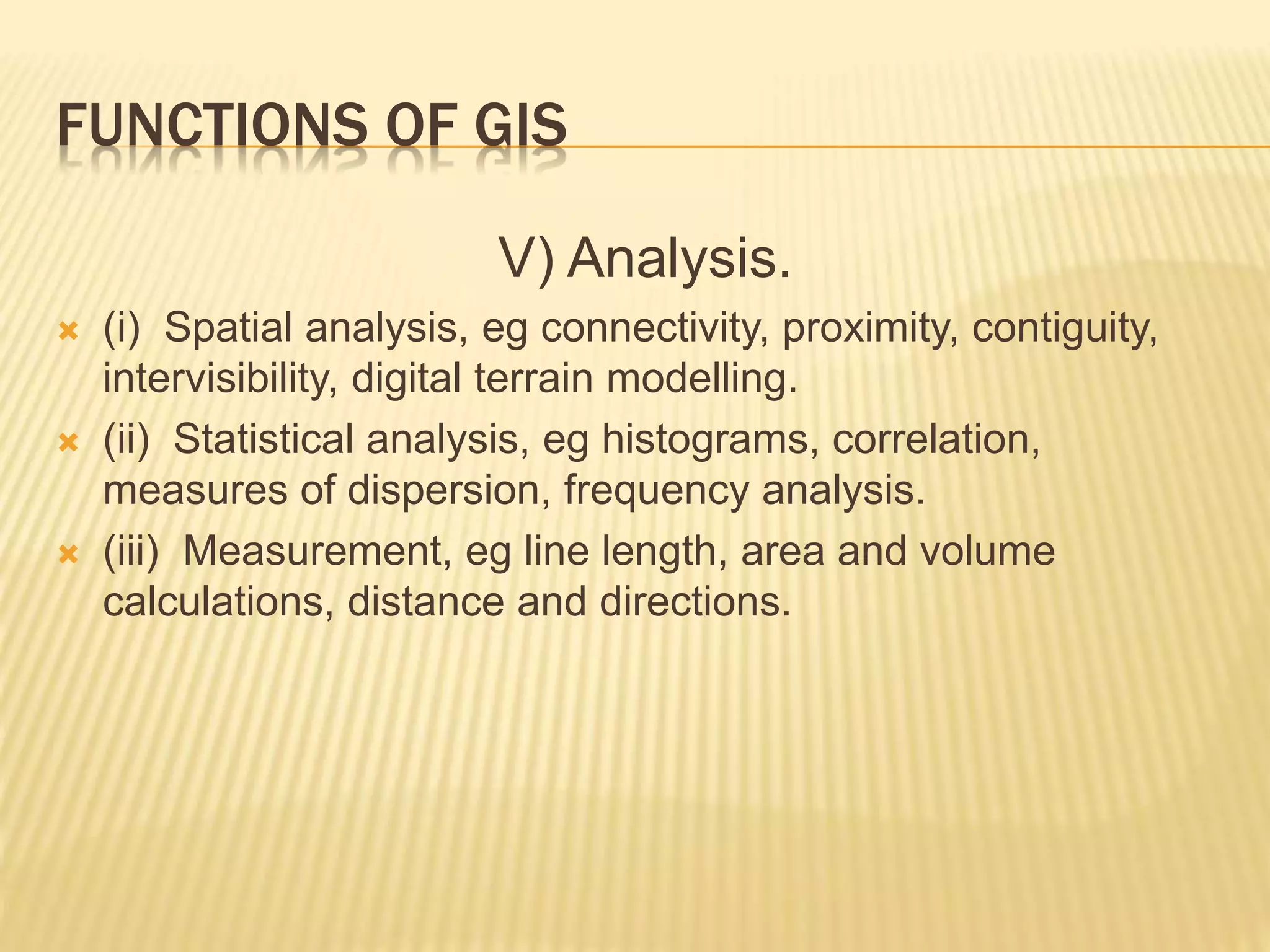 Geographic information system | PPTX