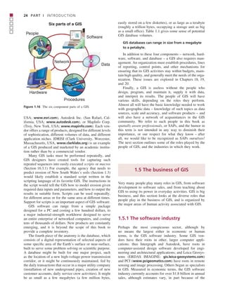 Geographical Information Systems and Science | PDF