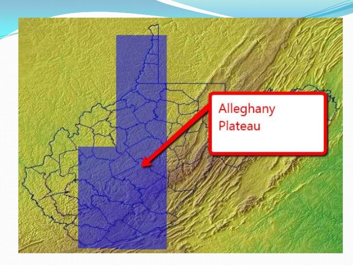 Geographic regions of west virginia