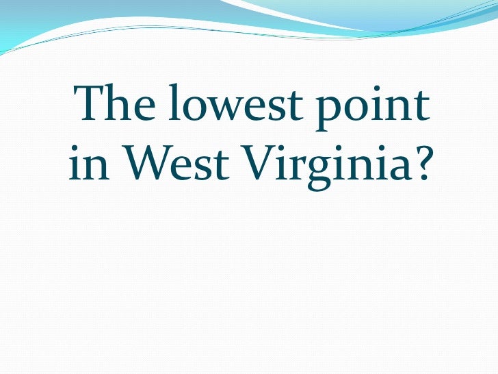 Geographic regions of west virginia