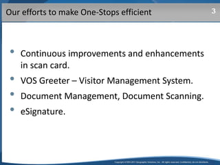 Geographic solutions one stop efficiency presentation | PPTX