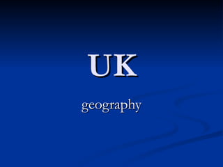 UK geography 