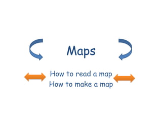 Maps How to read a map How to make a map 