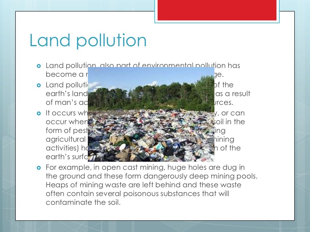 Geography idustrial pollution and environmental degradation