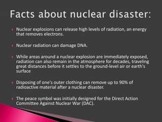 Apart from its disastrous potential, nuclear radiation is one of the 
most effective means of providing electricity to the...