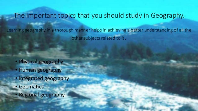 dissertation topics for pg students in geography