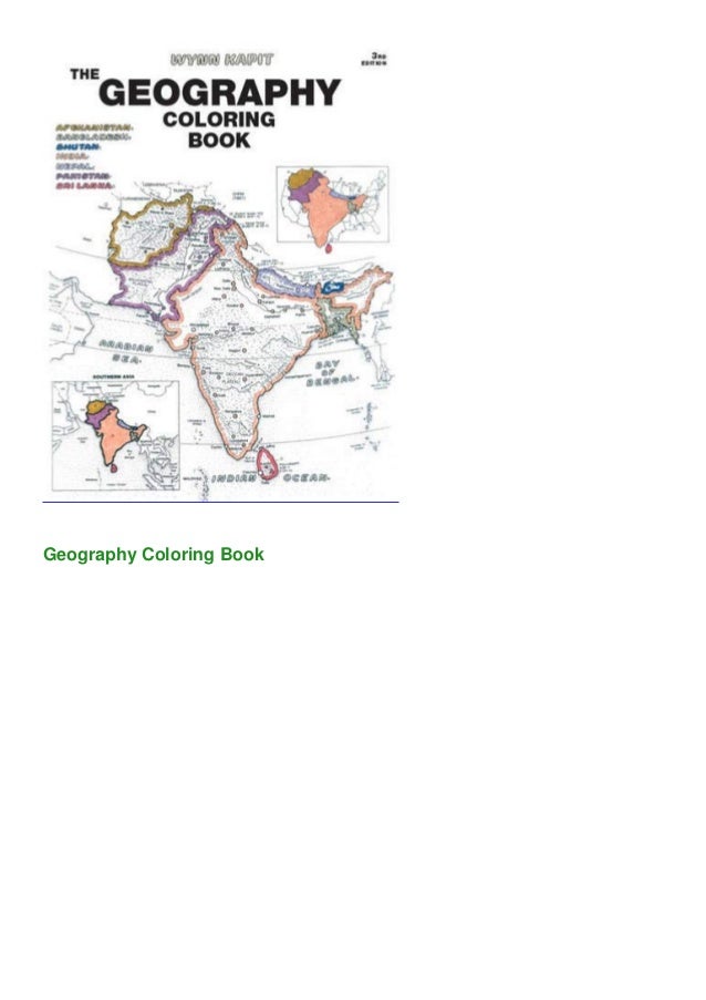 Download Pdf Download Geography Coloring Book