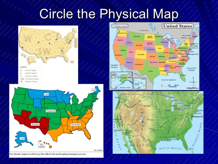 Geography Different Kinds Of Maps