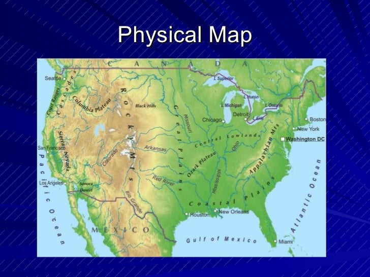 Define Physical Map Color 2018