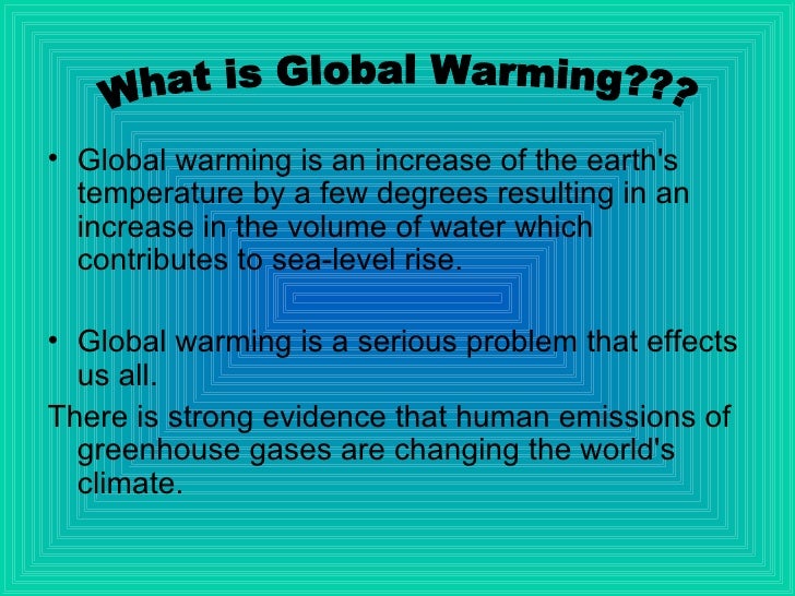 Geography Global Warming by A Johnson