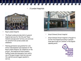 London Presentation - Case Study Higher Geography