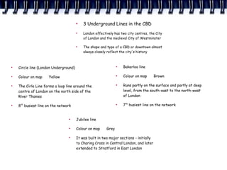 London Presentation - Case Study Higher Geography