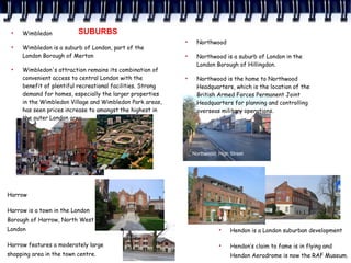 London Presentation - Case Study Higher Geography