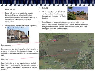 London Presentation - Case Study Higher Geography