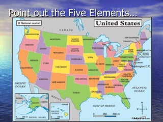 5 Elements Of A Map Map Elements