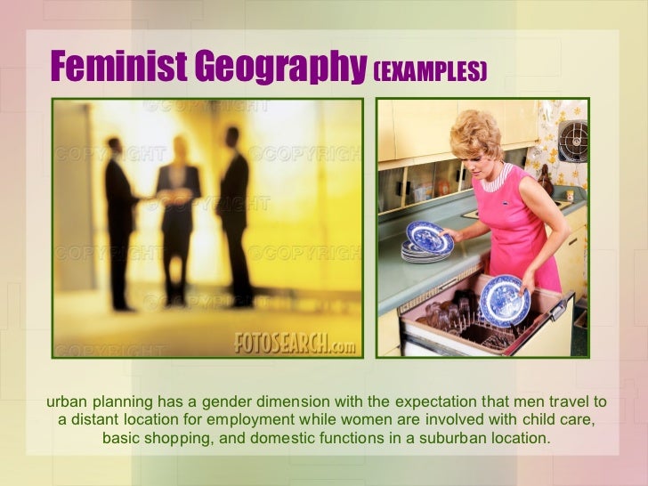 Gender and Geography