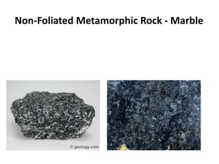 Non Rippble Rock Geography - rock formation rock cycle - GCSE | PPTX