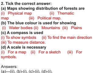 Geography answer key class 6 | PPTX