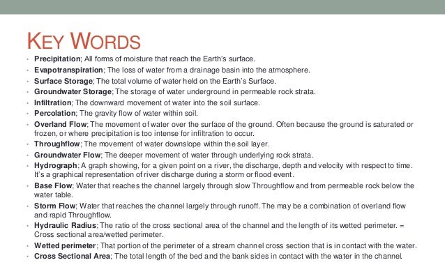 Geography as revision rivers floods and management