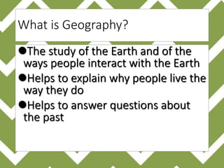 Geography ch 1 | PPT