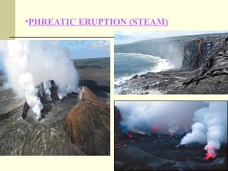 PHREATIC ERUPTION (STEAM) 