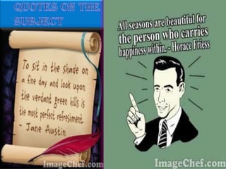 Quotes on the subject