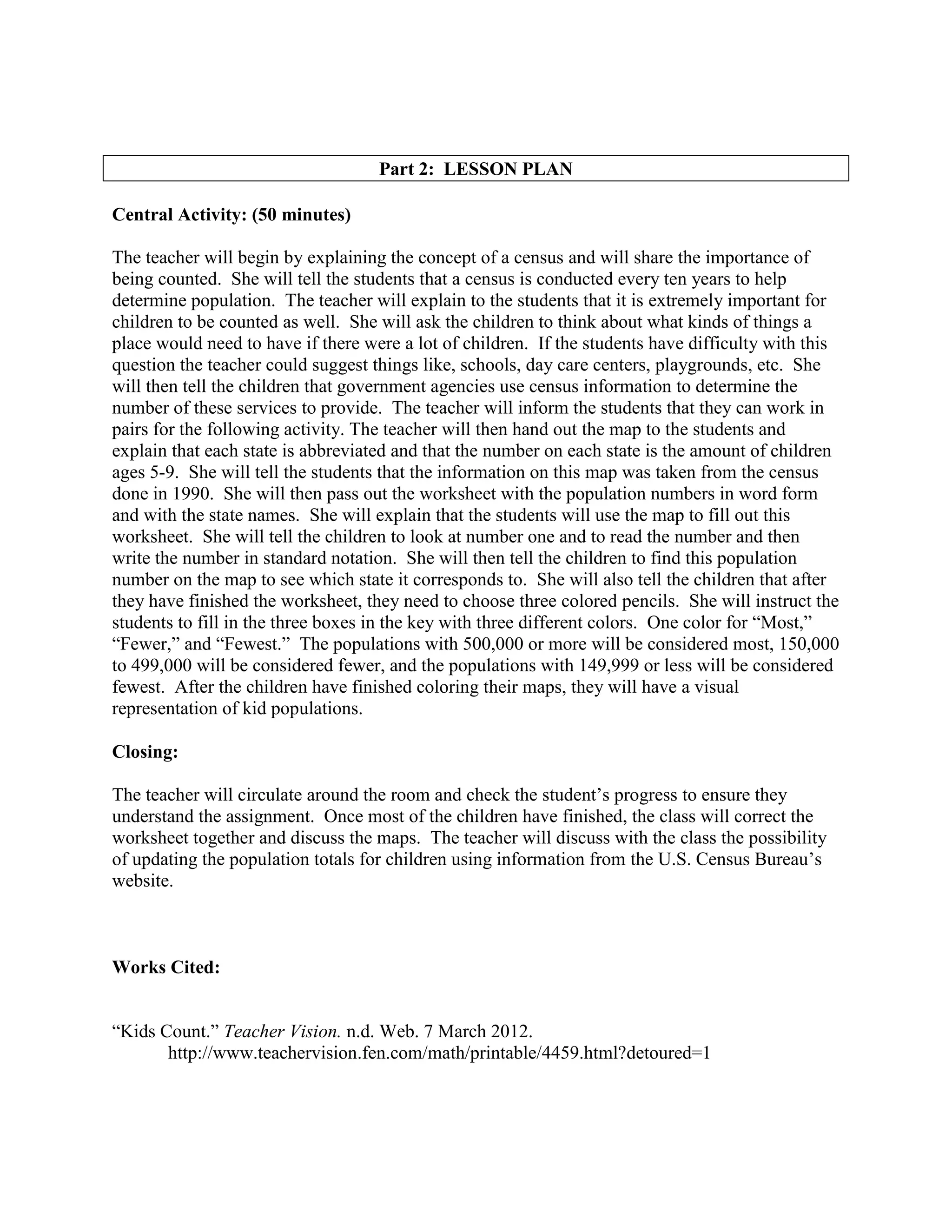 Geography Math Lesson Plan Pdf Geography Math Lesson Plan Pdf