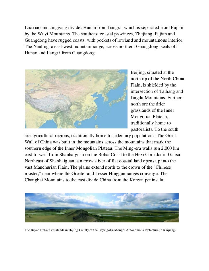 Geography of china