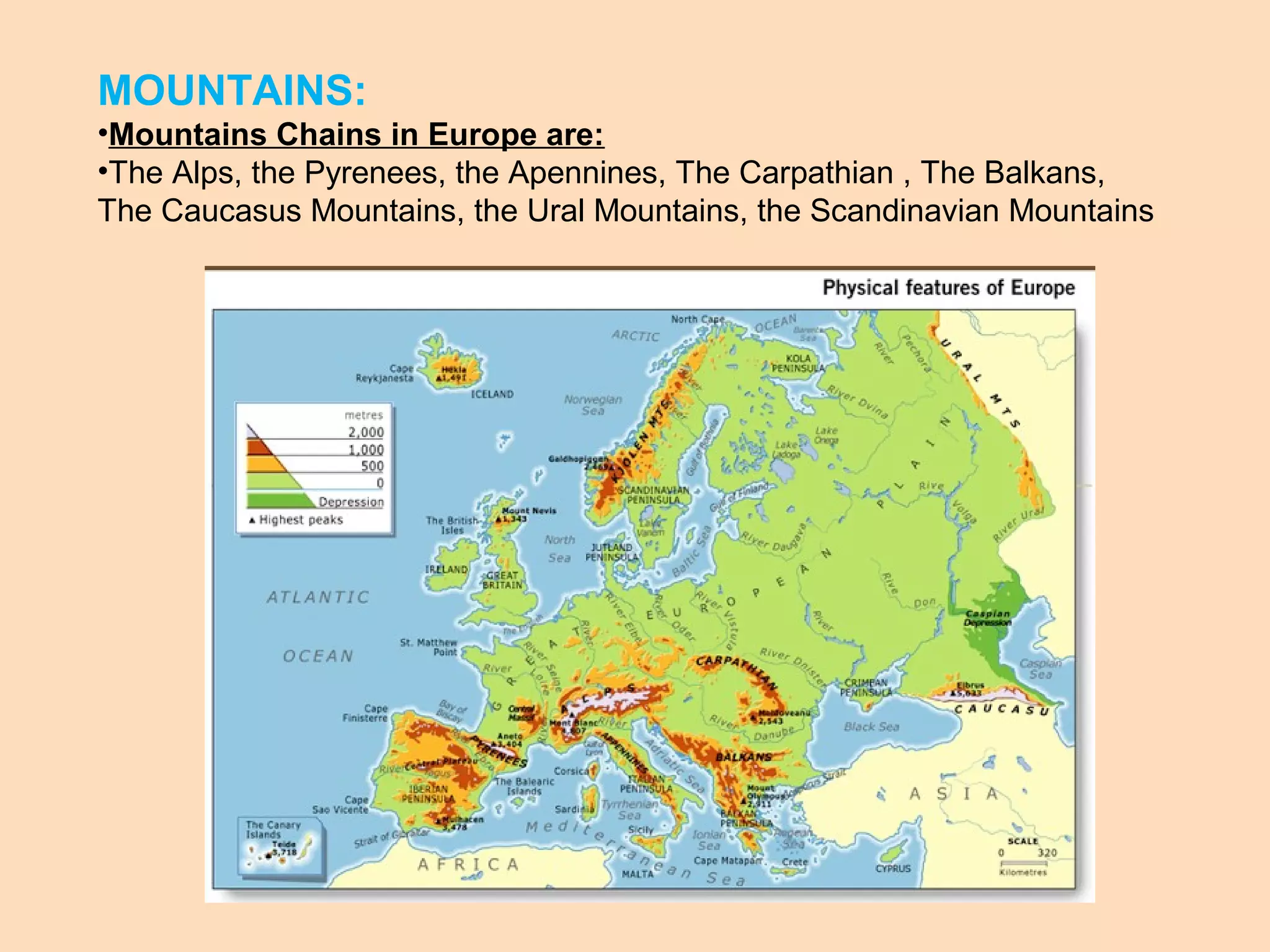 Geography Of Europe Def1 PPS Geography Of Europe Def1 PPS