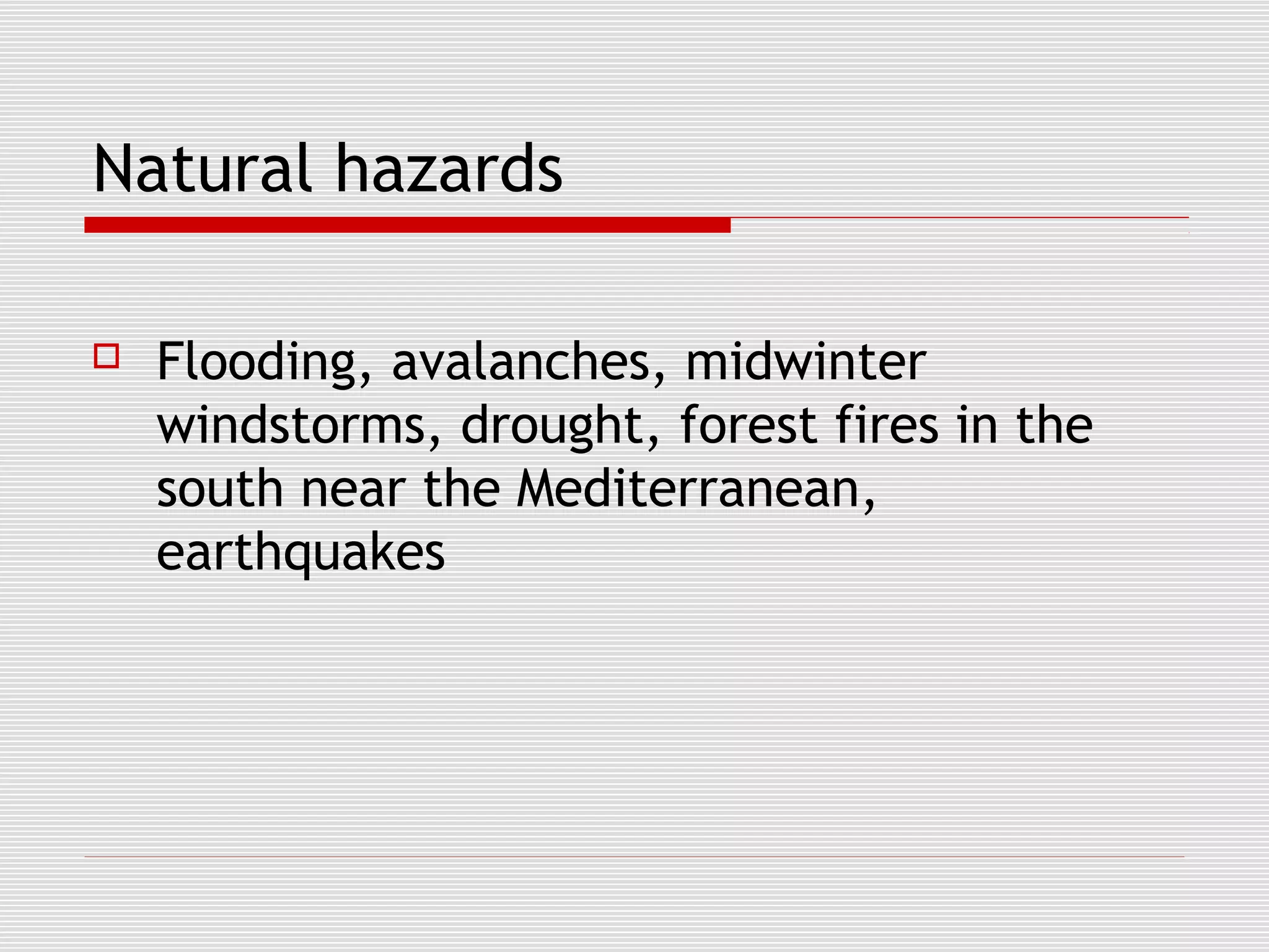 Geography of france ppt