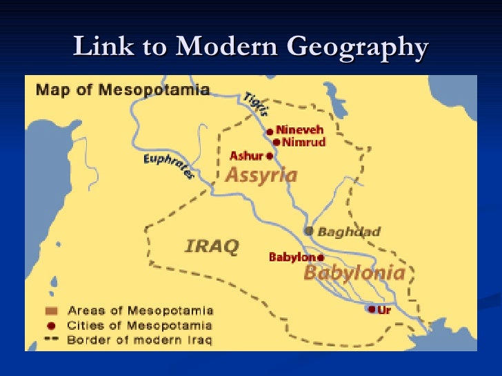 Geography Of Mesopotamia