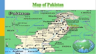 Pakiland Geography of Pakistan | PPTX