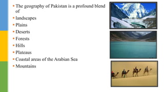 Geography of Pakistan | PPTX